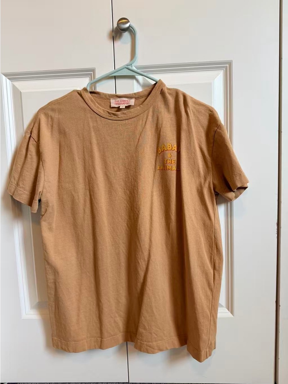 The animal observatory babar Casual Tan Graphic T-Shirt